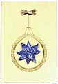 Bauble Christmas stitching card