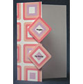 Quick squares collage card