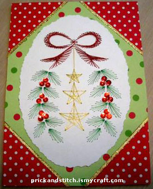 Stars – forum gallery stitching card of the week