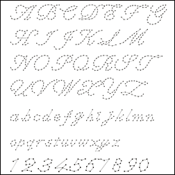 How to add a stitching font to your computer