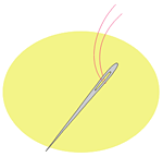 How to select the correct size of embroidery needle