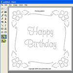 Change pattern size tutorial at Pinbroidery