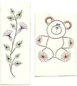 bookmark and teddy
