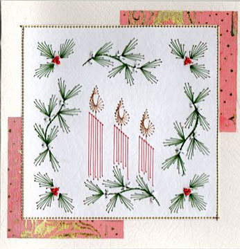 Christmas candles Christmas candles