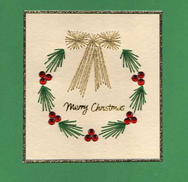Holly wreath Holly wreath