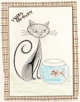 Fanciful Cat birthday