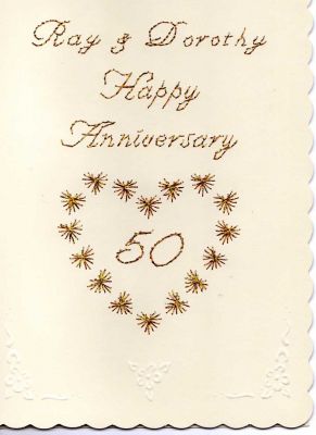 Golden Wedding Anniversary