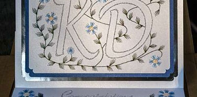 Three stitching cards from the Form-A-Lines gallery