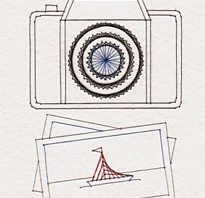 Camera pattern added at Stitching Cards