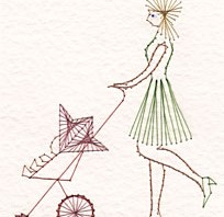 Mother and baby patterns added at Stitching Cards