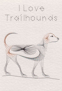Trailhound pattern at Stitching Cards