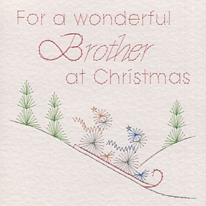 Brother at Christmas square