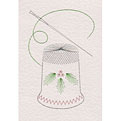 Thimble with Holly