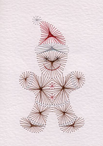 Christmas gingerbread man