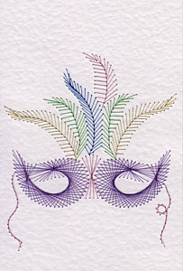 Mardi Gras mask