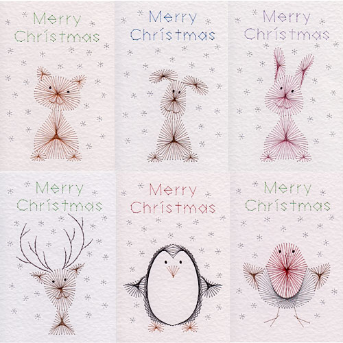 Stitching Cards Pack No. 70: Christmas patterns