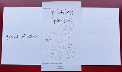 How to stop the pricking pattern moving