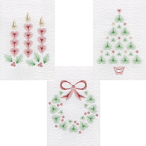 Form-A-Lines Christmas Set No. 27