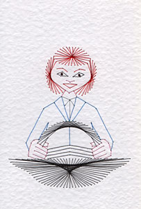 Female driver pattern at Stitching Cards