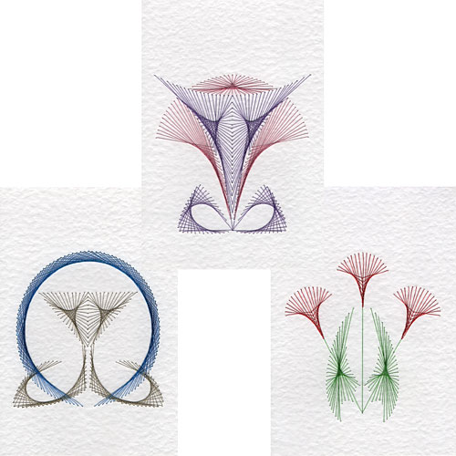 Art Deco patterns at Form-A-Lines
