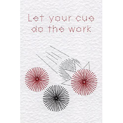 Snooker pattern added at Stitching Cards