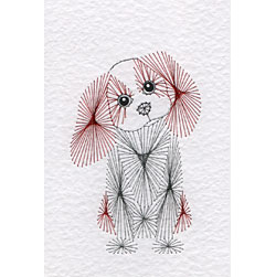 Spaniel pattern added at Stitching Cards