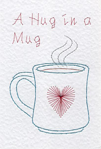Mug pattern added at Stitching Cards