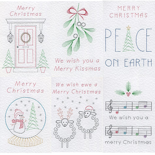 Christmas Patterns added at Stitching Cards 2023