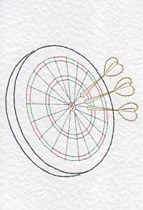 Dartboard pattern added at Form-A-Lines